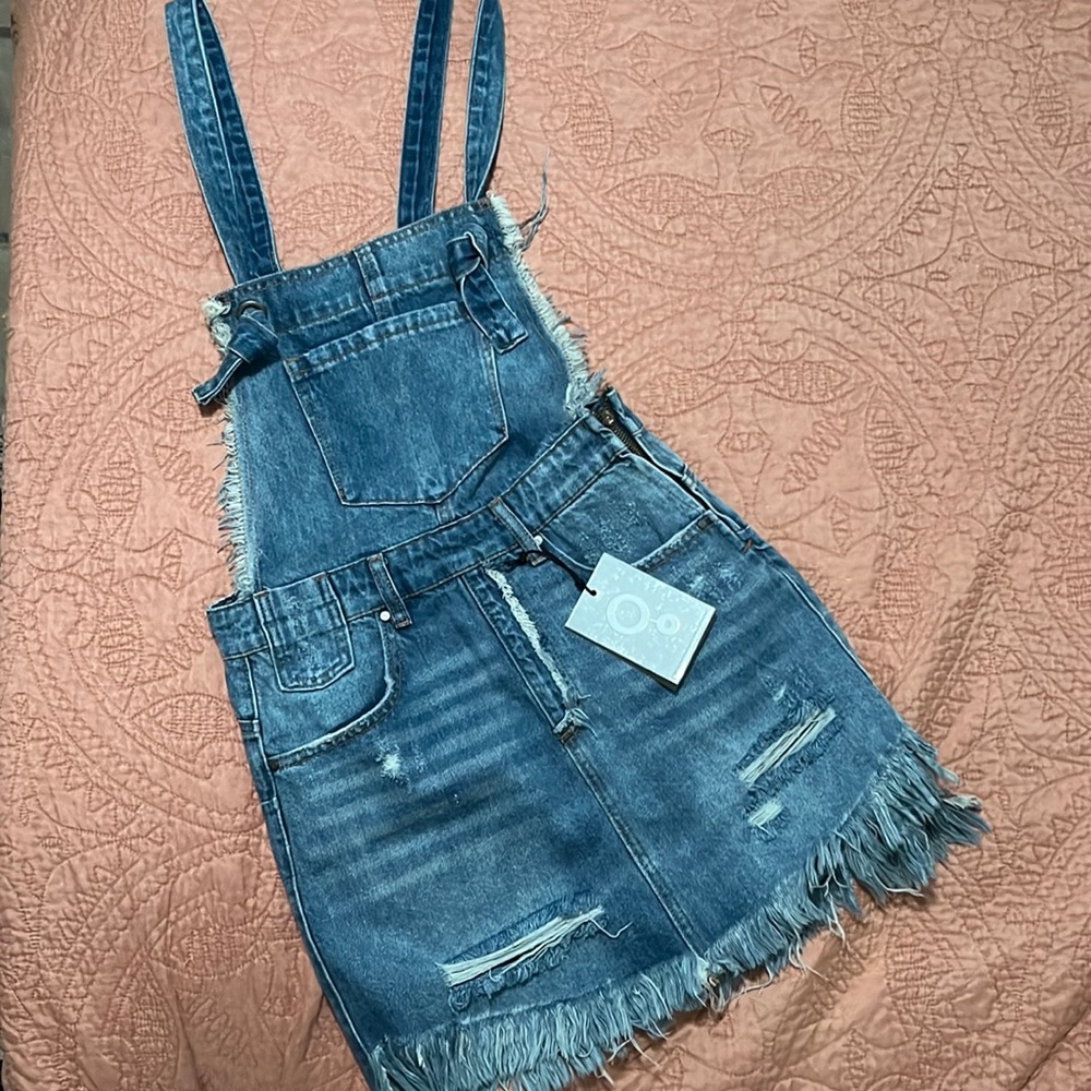 Denim dress